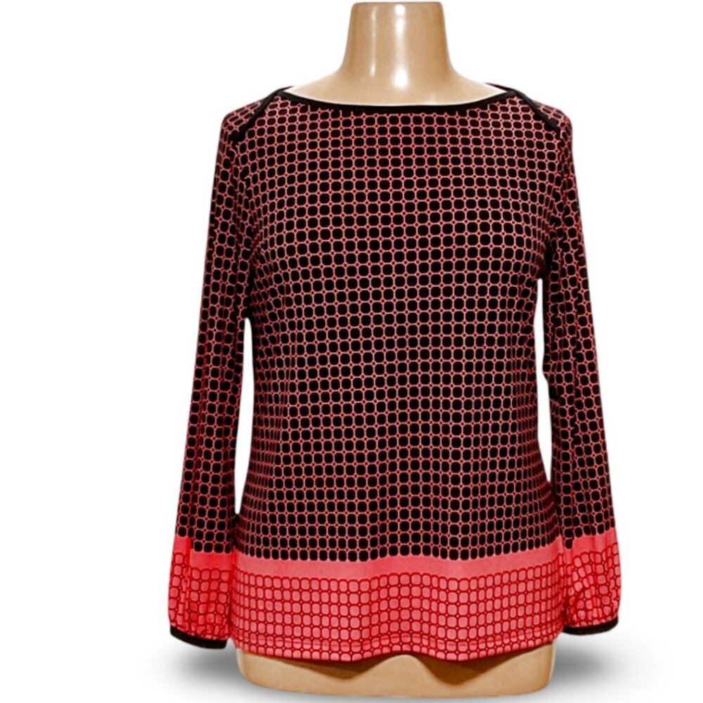 NWOT Liz Claiborne Rose Quartz Tunic Top Size L ✨50% Off Bundles 3+